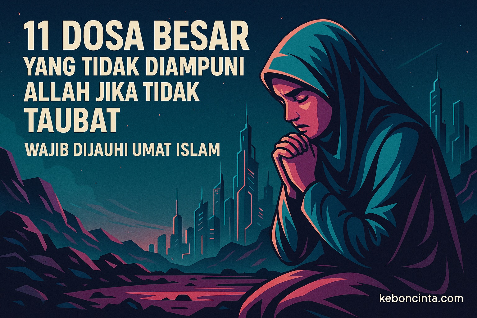 11 Dosa Besar yang Tidak Diampuni Allah Jika Tidak Taubat, Wajib Dijauhi Umat Islam